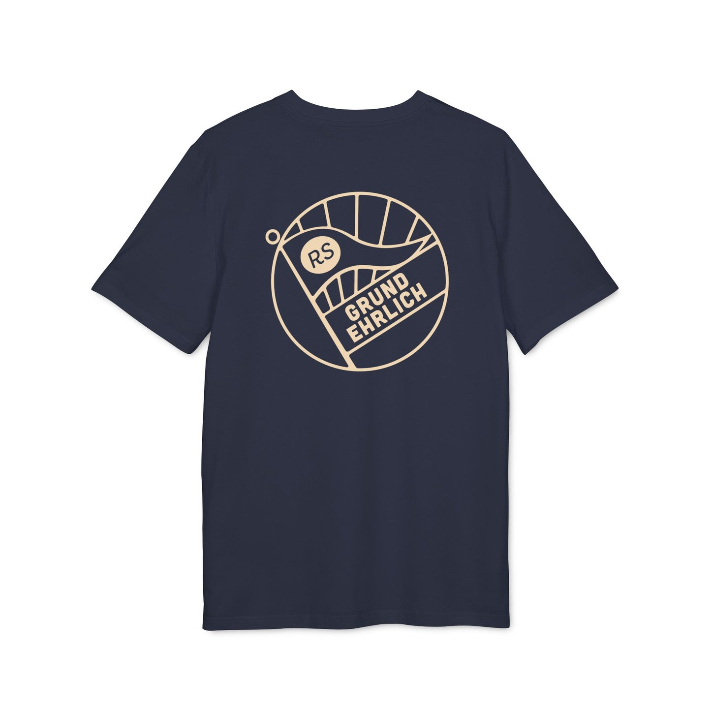 "Stop Searching - Start Driving" - Grundehrlich Logo T-Shirt