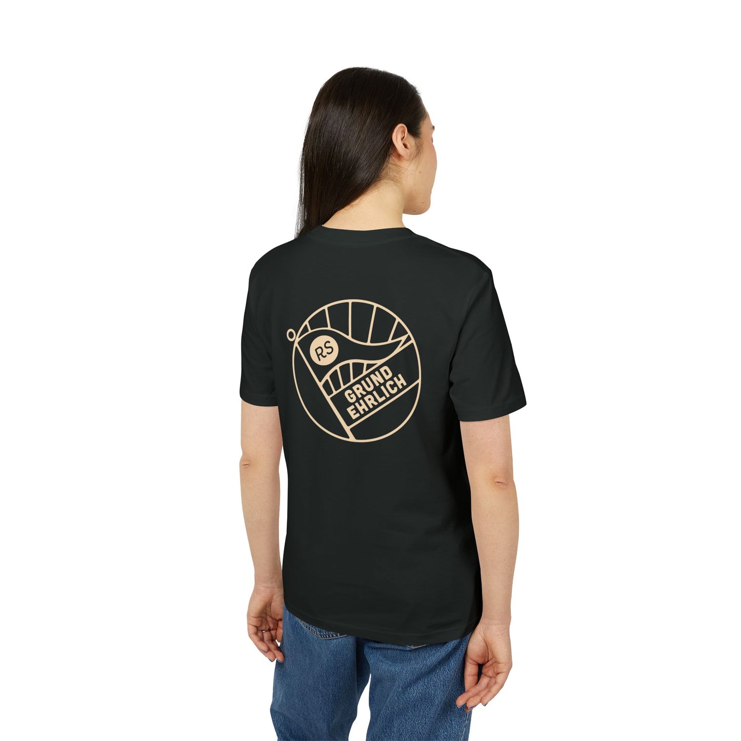 "Stop Searching - Start Driving" - Grundehrlich Logo T-Shirt