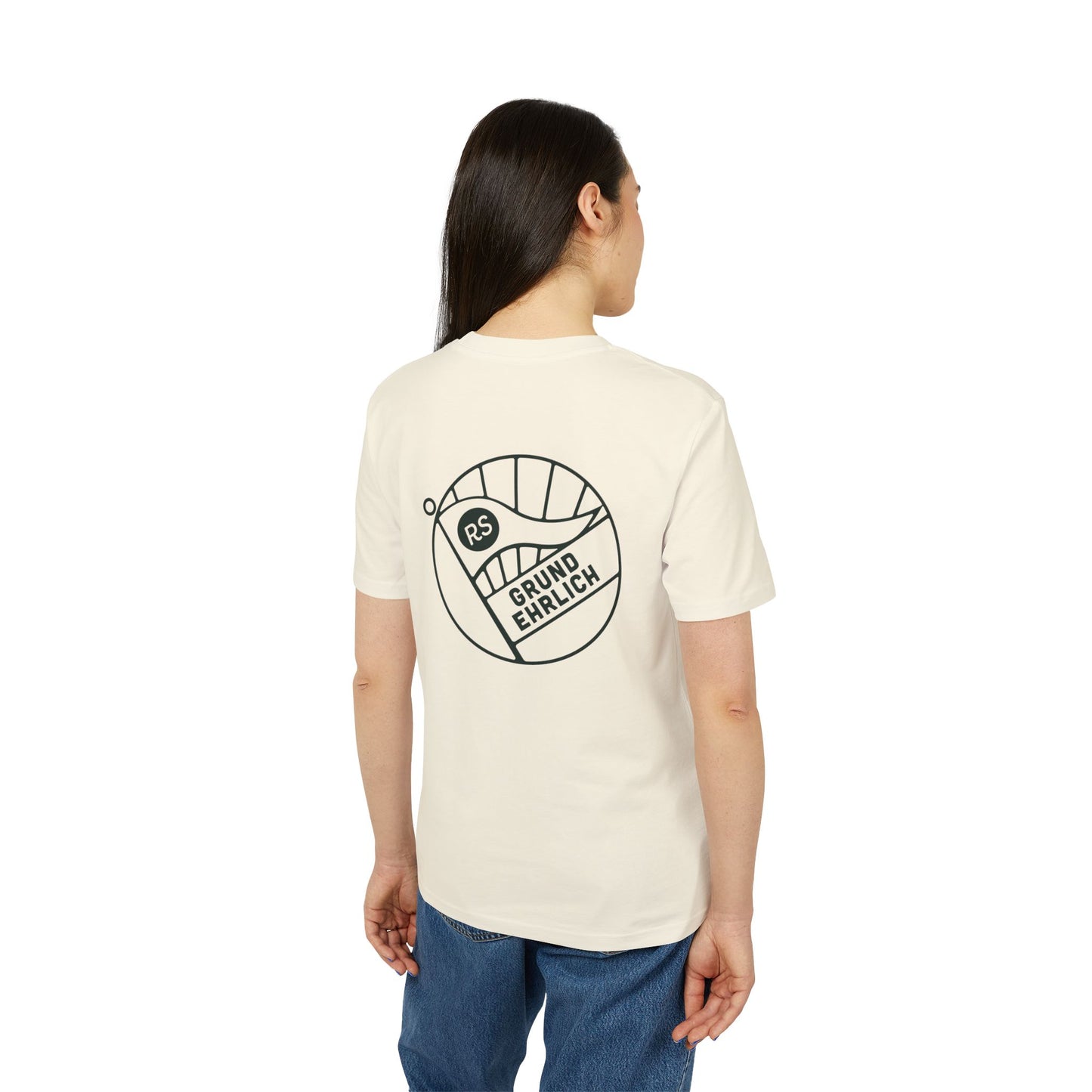 "Stop Searching - Start Driving" - Grundehrlich Logo T-Shirt