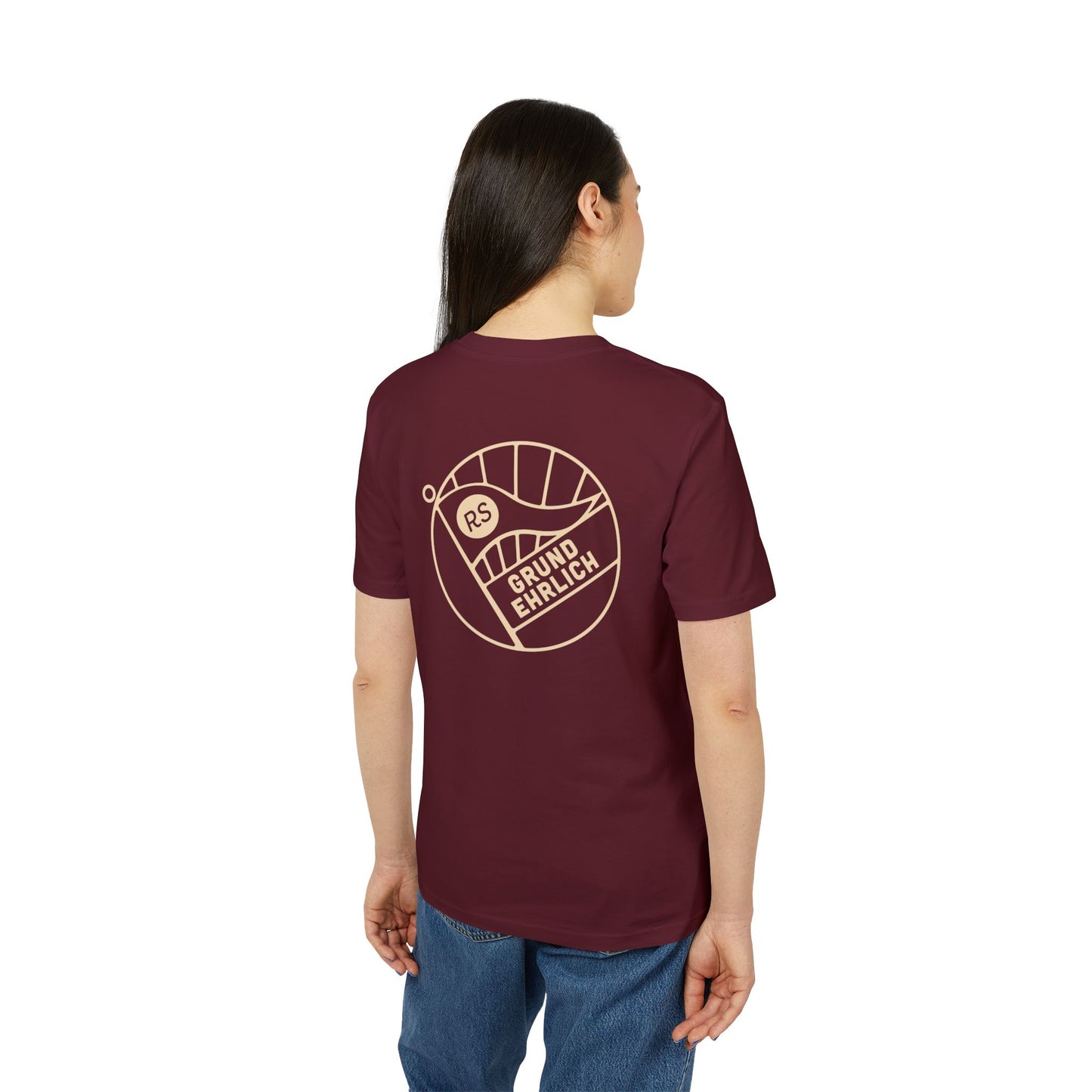 "Stop Searching - Start Driving" - Grundehrlich Logo T-Shirt