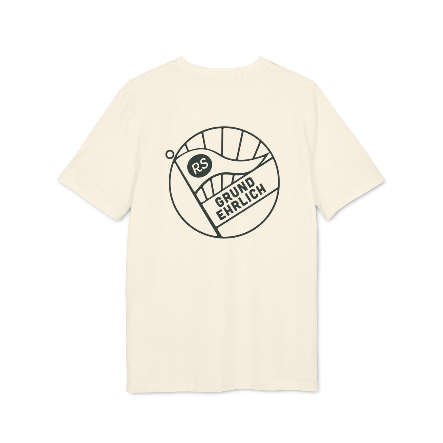"Stop Searching - Start Driving" - Grundehrlich Logo T-Shirt