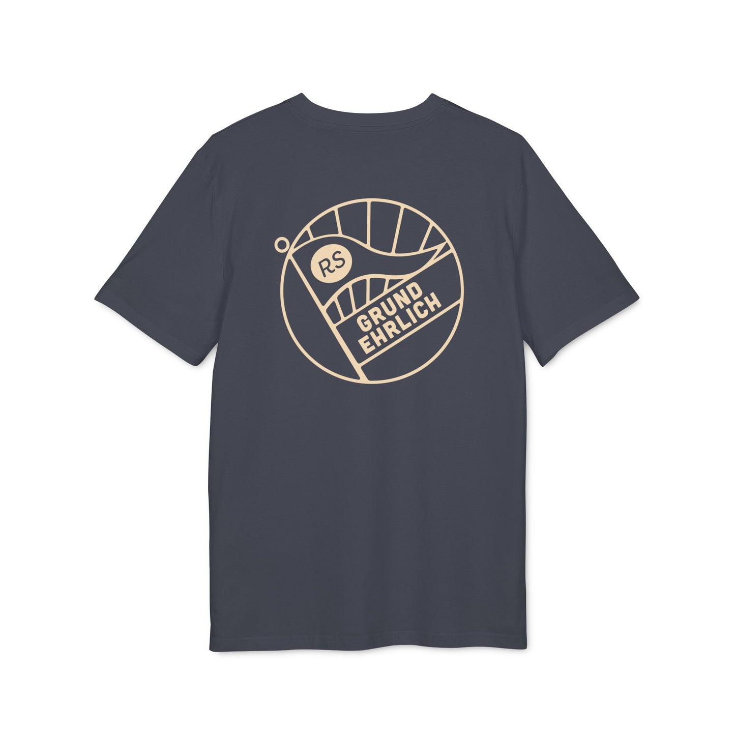 "Stop Searching - Start Driving" - Grundehrlich Logo T-Shirt