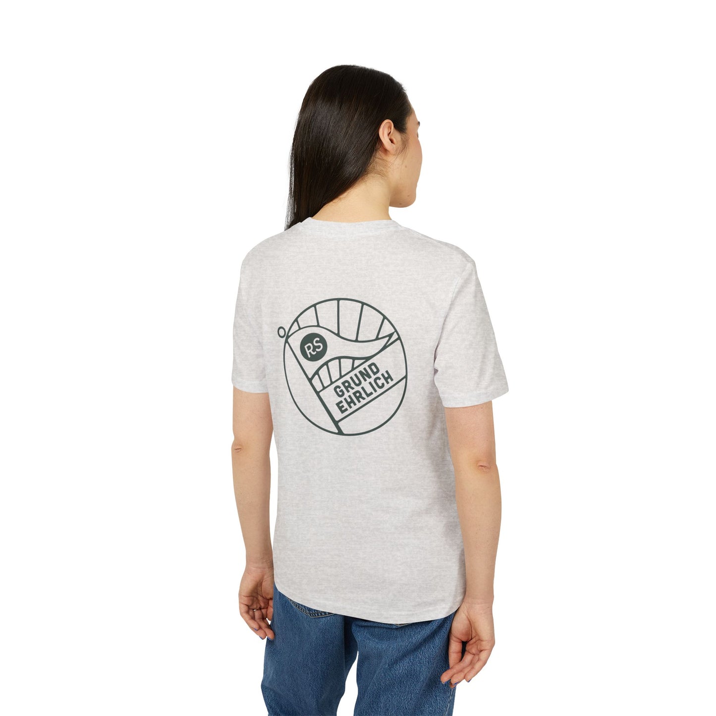 "Stop Searching - Start Driving" - Grundehrlich Logo T-Shirt