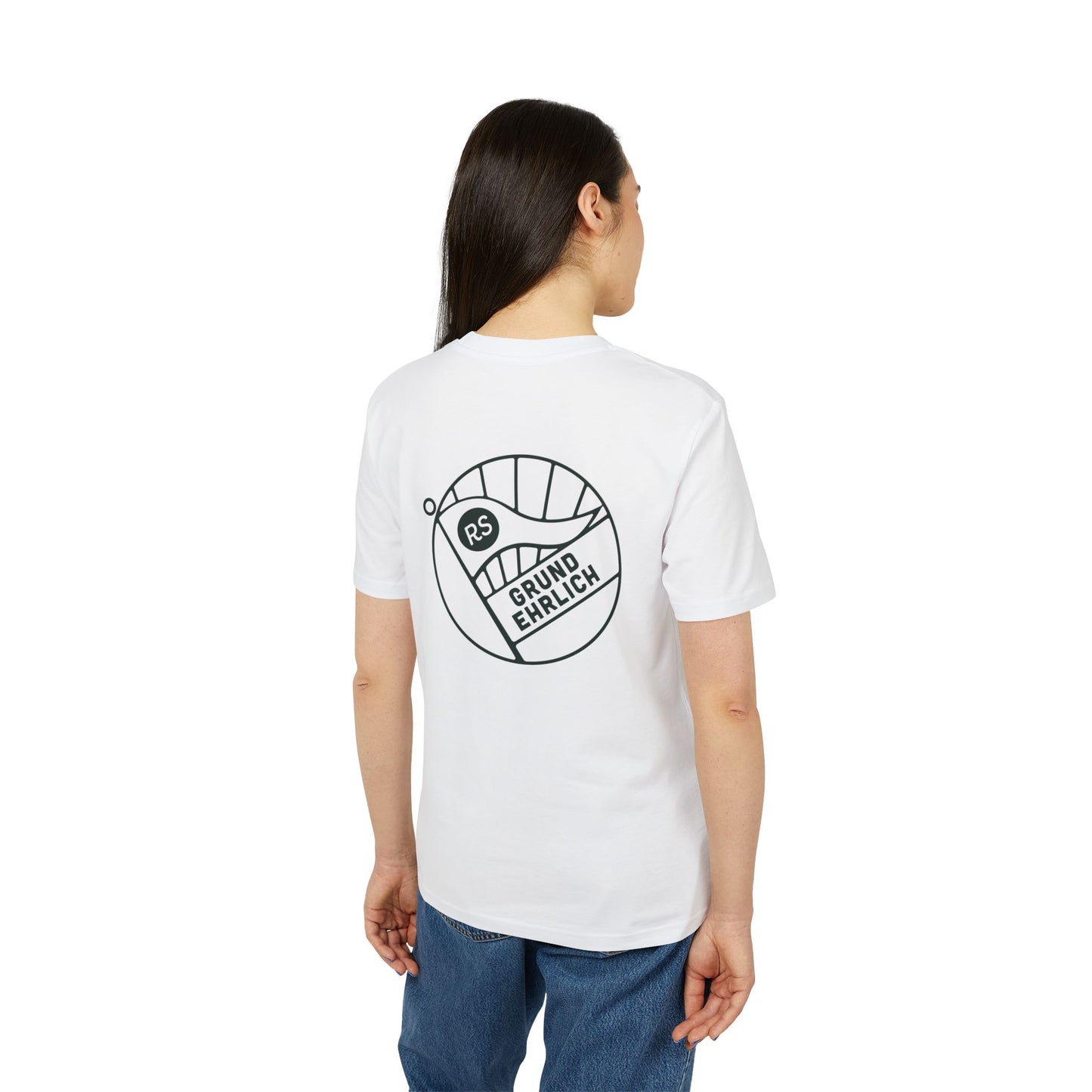 "Stop Searching - Start Driving" - Grundehrlich Logo T-Shirt
