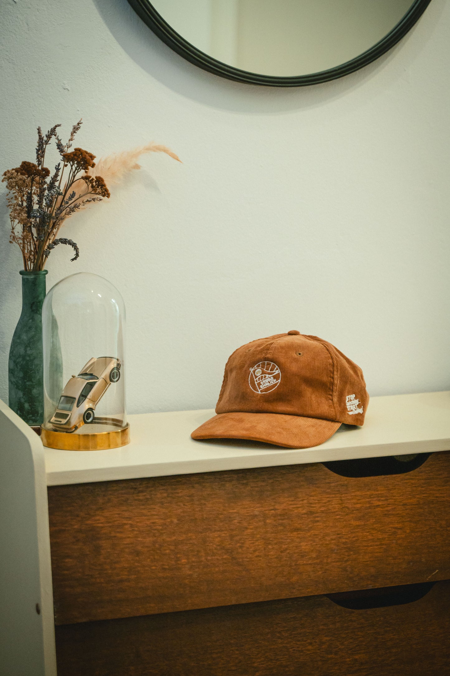 "Stop Searching - Start Driving" - Grundehrlich Cord Cap