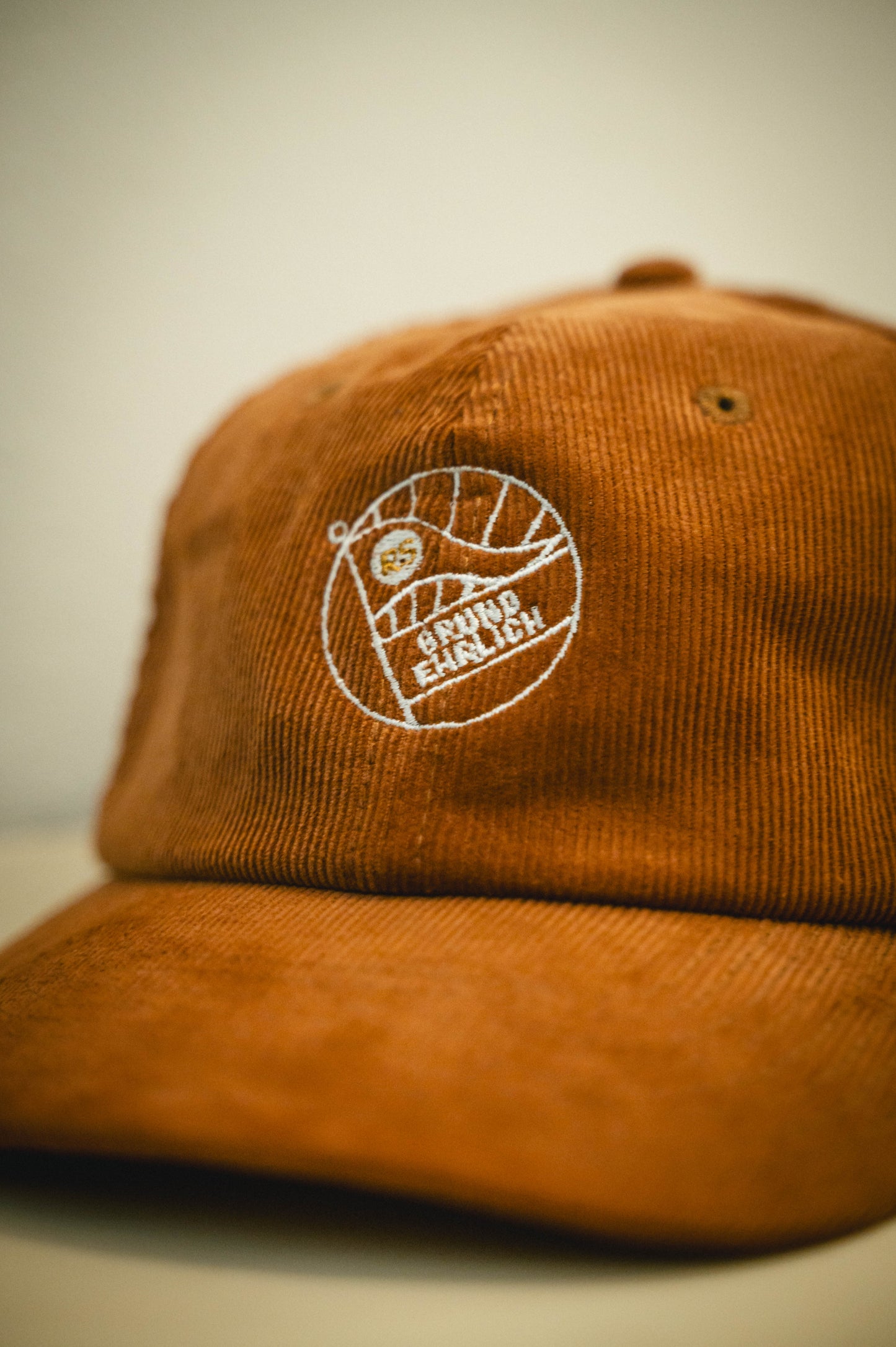 "Stop Searching - Start Driving" - Grundehrlich Cord Cap