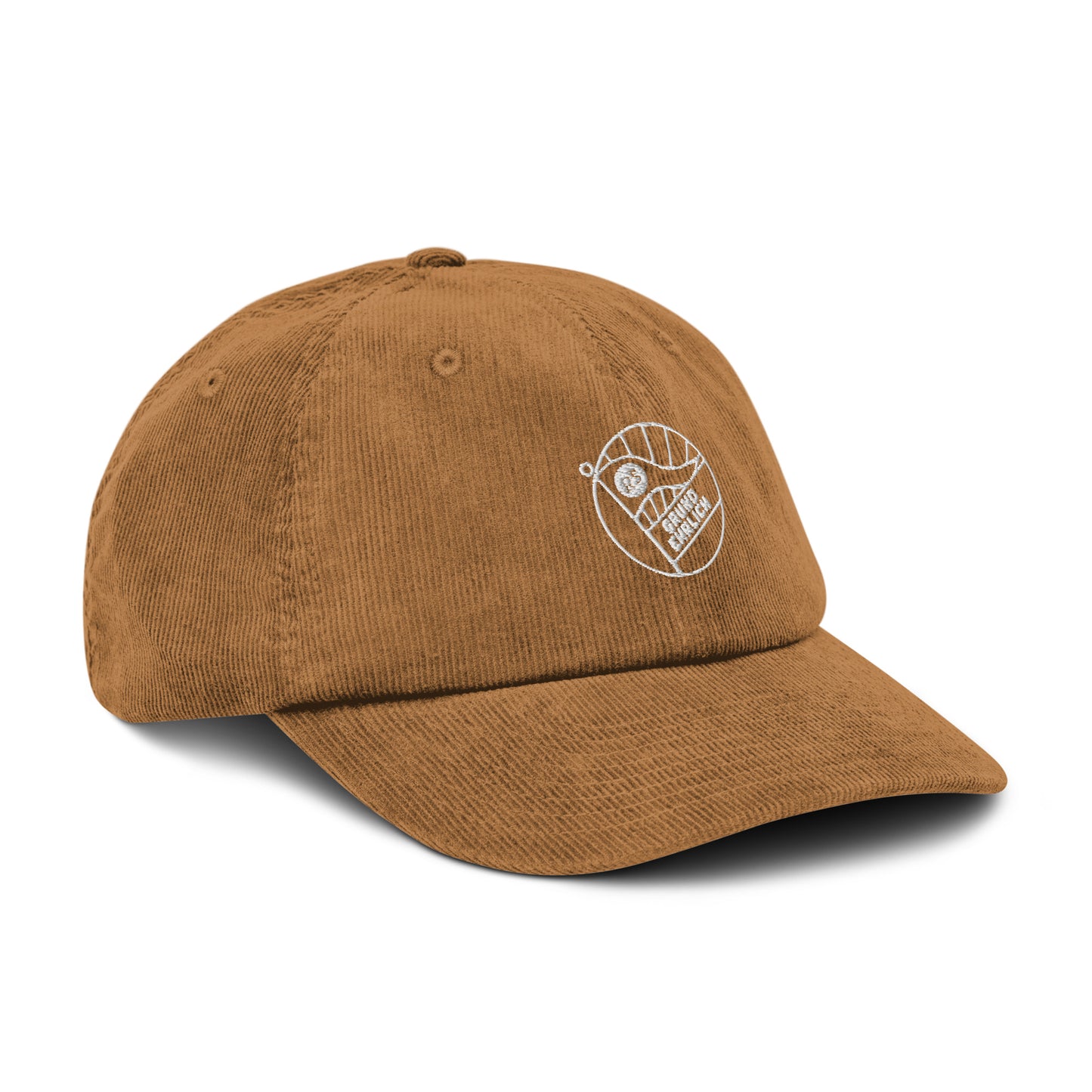 "Stop Searching - Start Driving" - Grundehrlich Cord Cap