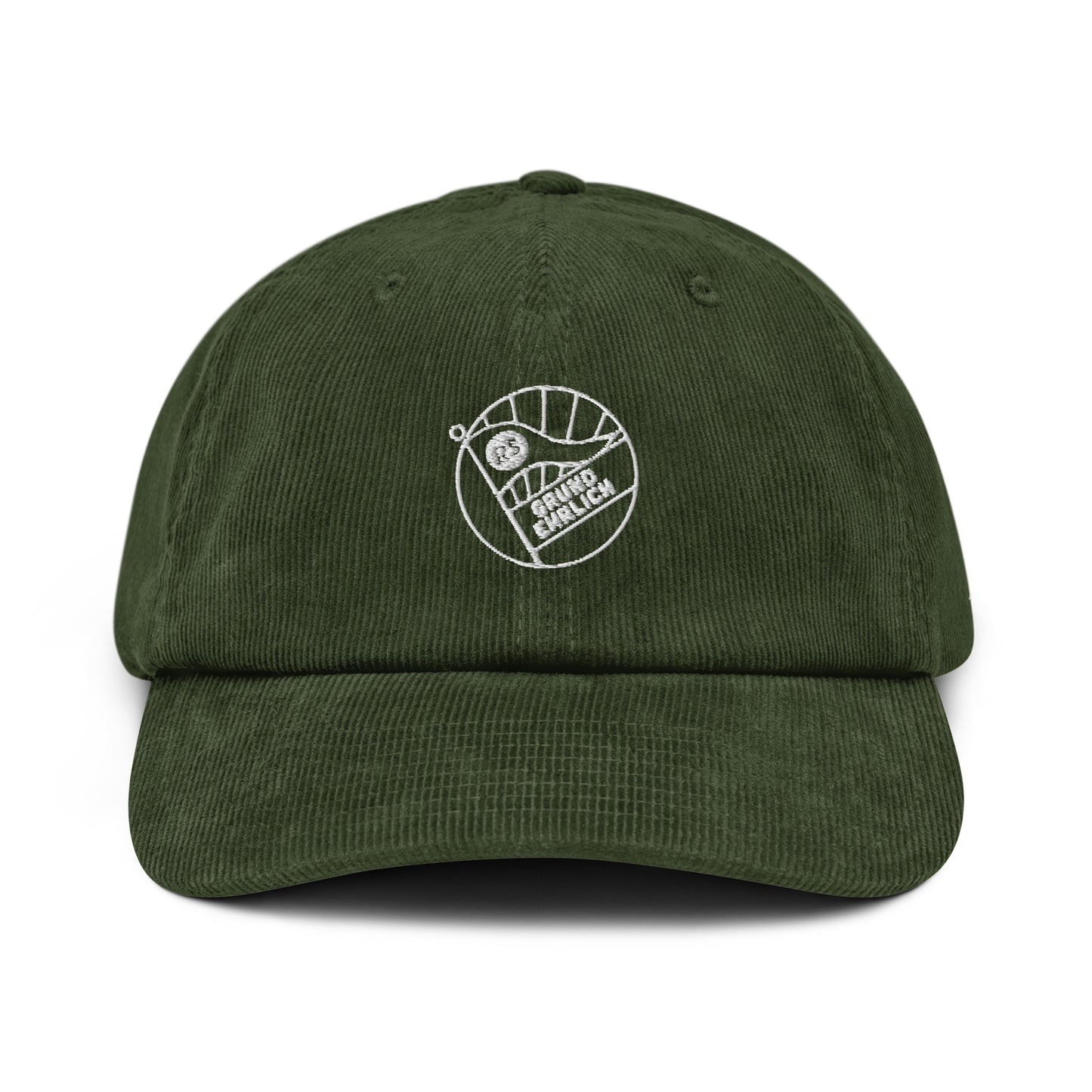 "Stop Searching - Start Driving" - Grundehrlich Cord Cap