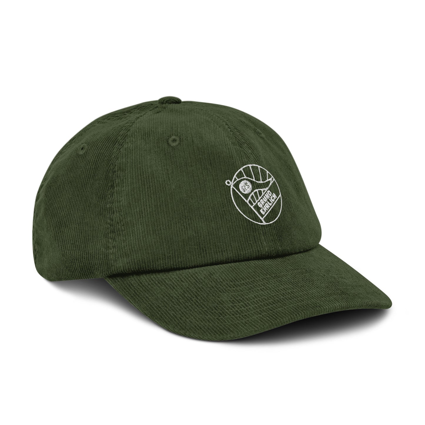 "Stop Searching - Start Driving" - Grundehrlich Cord Cap