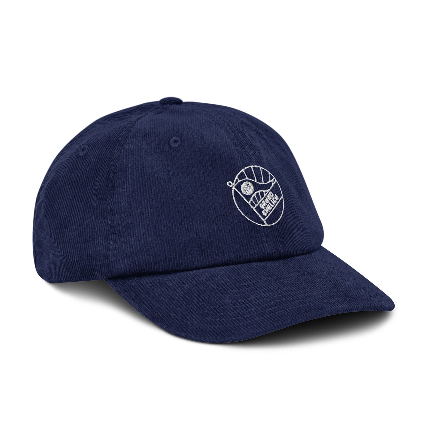 "Stop Searching - Start Driving" - Grundehrlich Cord Cap