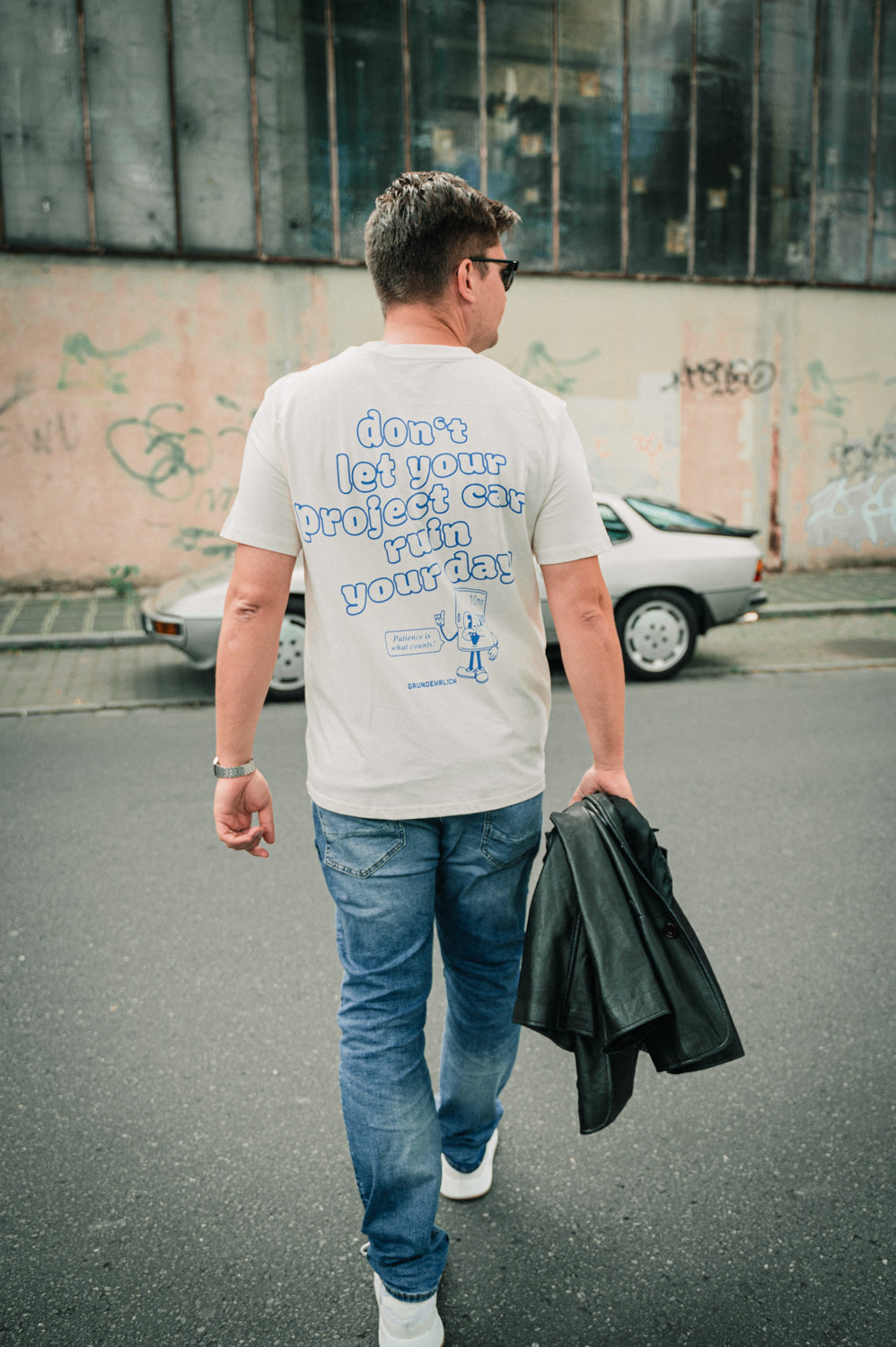 "Don't let your project car ruin your day!" Grundehrlich T-Shirt